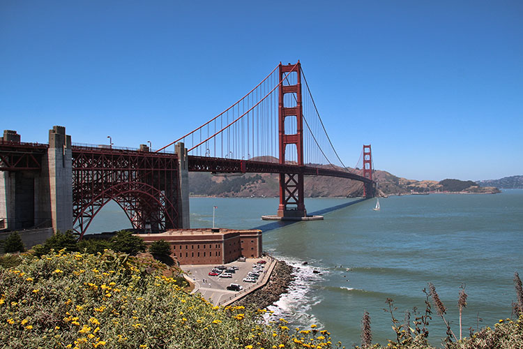 18 días por la Costa Oeste de Estados Unidos: un sueño hecho realidad - Blogs de USA - DIA 2: San Francisco (Golden Gate, Alcatraz, Tour nocturno en bus) (7)