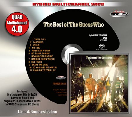 The Guess Who - The Best Of The Guess Who (1971) {2014, Audio Fidelity Remastered, CD-Layer & Hi-Res SACD Rip}