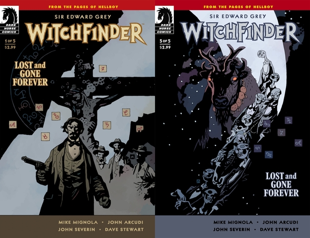 Sir Edward Grey, Witchfinder - Lost and Gone Forever #1-5 (2011) Complete