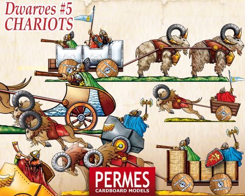 Dwarves 5 - Chariots - minis preview