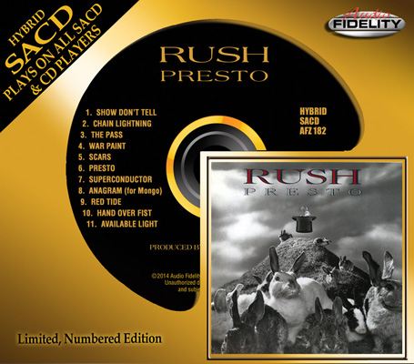 Presto (1989) {2014 Audio Fidelity Remastered