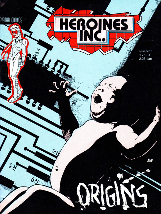 Heroines Inc #1-2 (1989) Complete