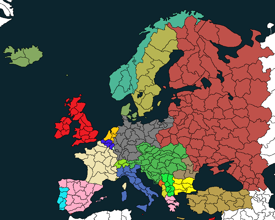 Making European Maps Of The 20th Century Easytech Fan Community