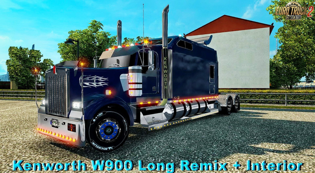 Ets2 Kenworth W900 Long Remix V1 0 1 26