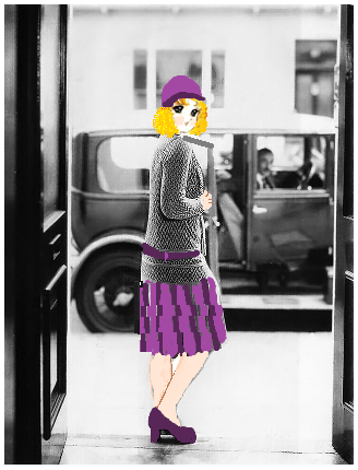 grande novità regalo PURPLE IMPERIAL STILE BAFFI SU Nero Calze