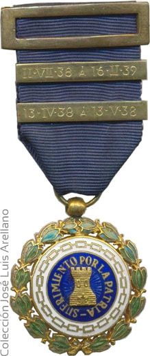 Medalla Sufrimiento por la Patria Medalla